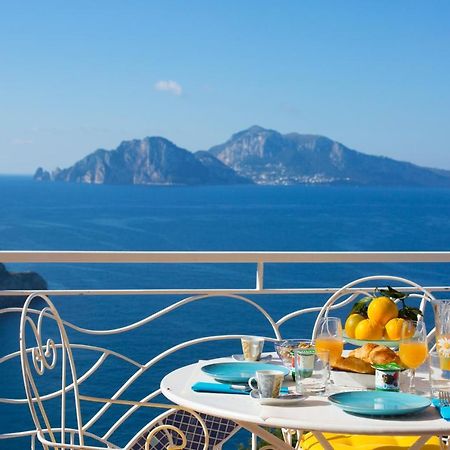 Вилла Il Sogno Di Lina Sorrento Coast Capri View Масса-Лубренсе Экстерьер фото