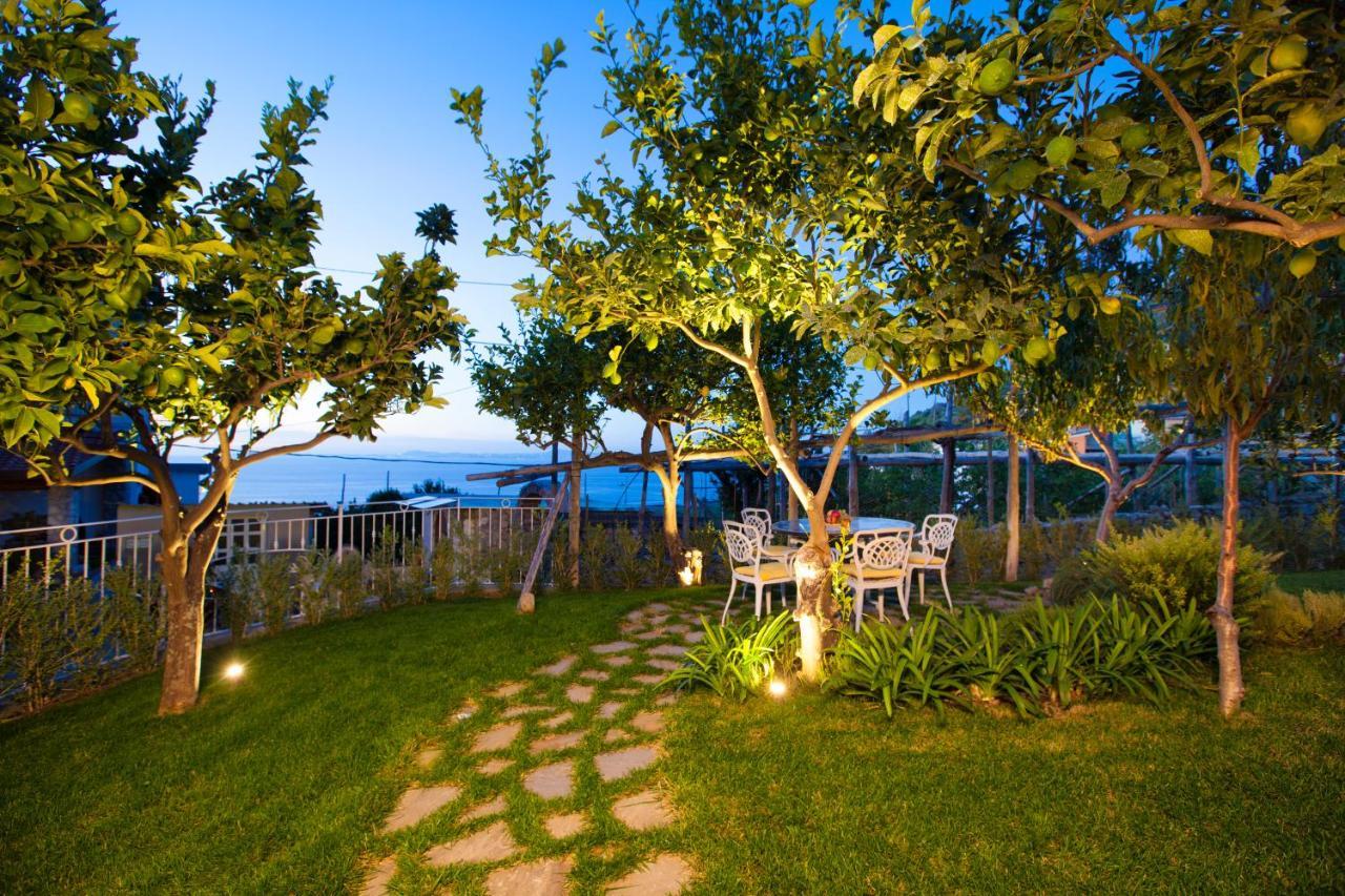 Вилла Il Sogno Di Lina Sorrento Coast Capri View Масса-Лубренсе Экстерьер фото