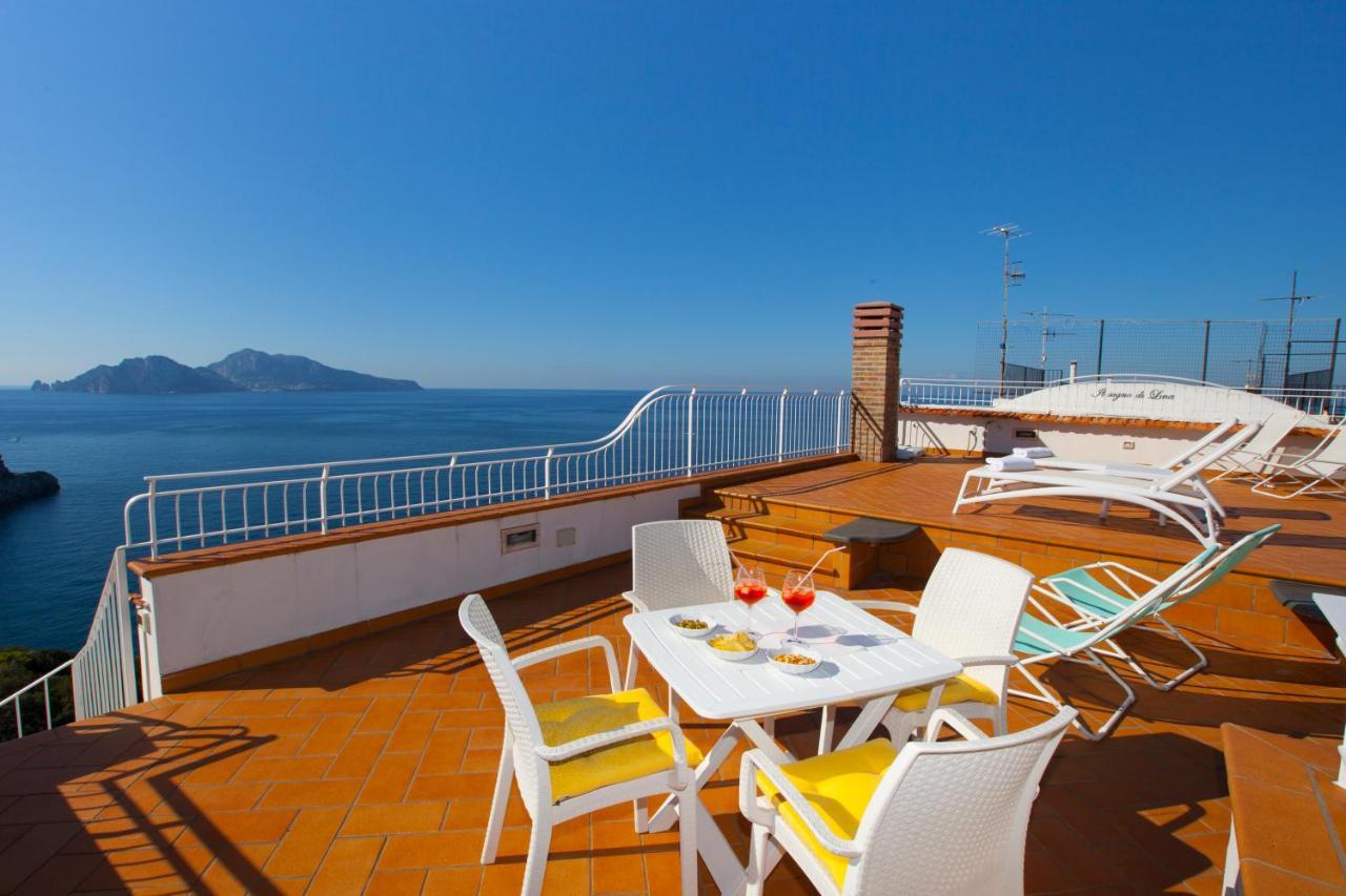 Вилла Il Sogno Di Lina Sorrento Coast Capri View Масса-Лубренсе Экстерьер фото