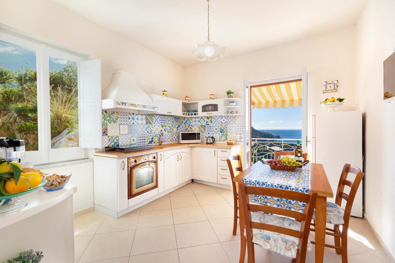 Вилла Il Sogno Di Lina Sorrento Coast Capri View Масса-Лубренсе Экстерьер фото