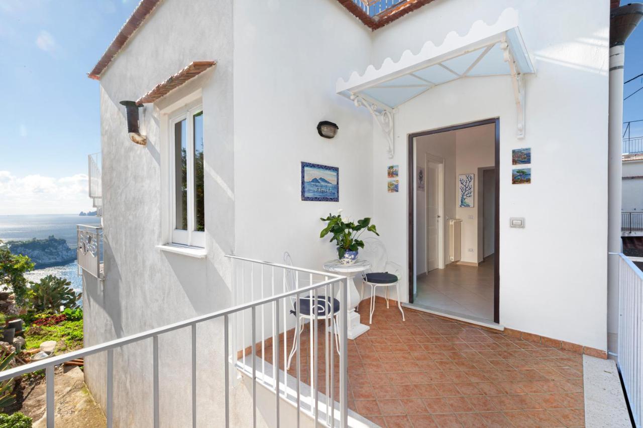 Вилла Il Sogno Di Lina Sorrento Coast Capri View Масса-Лубренсе Экстерьер фото