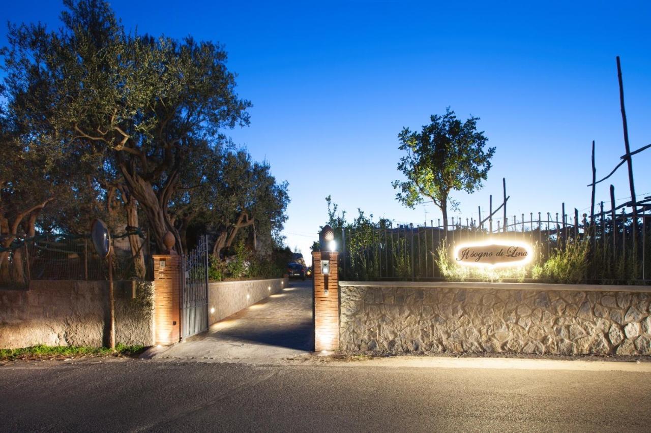 Вилла Il Sogno Di Lina Sorrento Coast Capri View Масса-Лубренсе Экстерьер фото