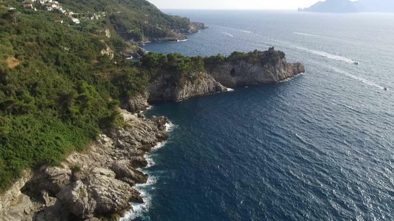 Вилла Il Sogno Di Lina Sorrento Coast Capri View Масса-Лубренсе Экстерьер фото