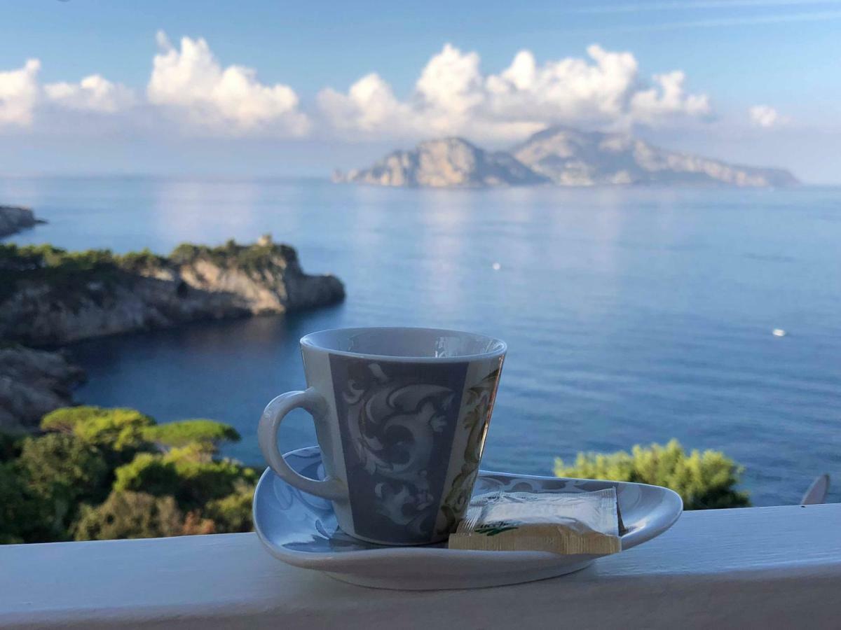 Вилла Il Sogno Di Lina Sorrento Coast Capri View Масса-Лубренсе Экстерьер фото
