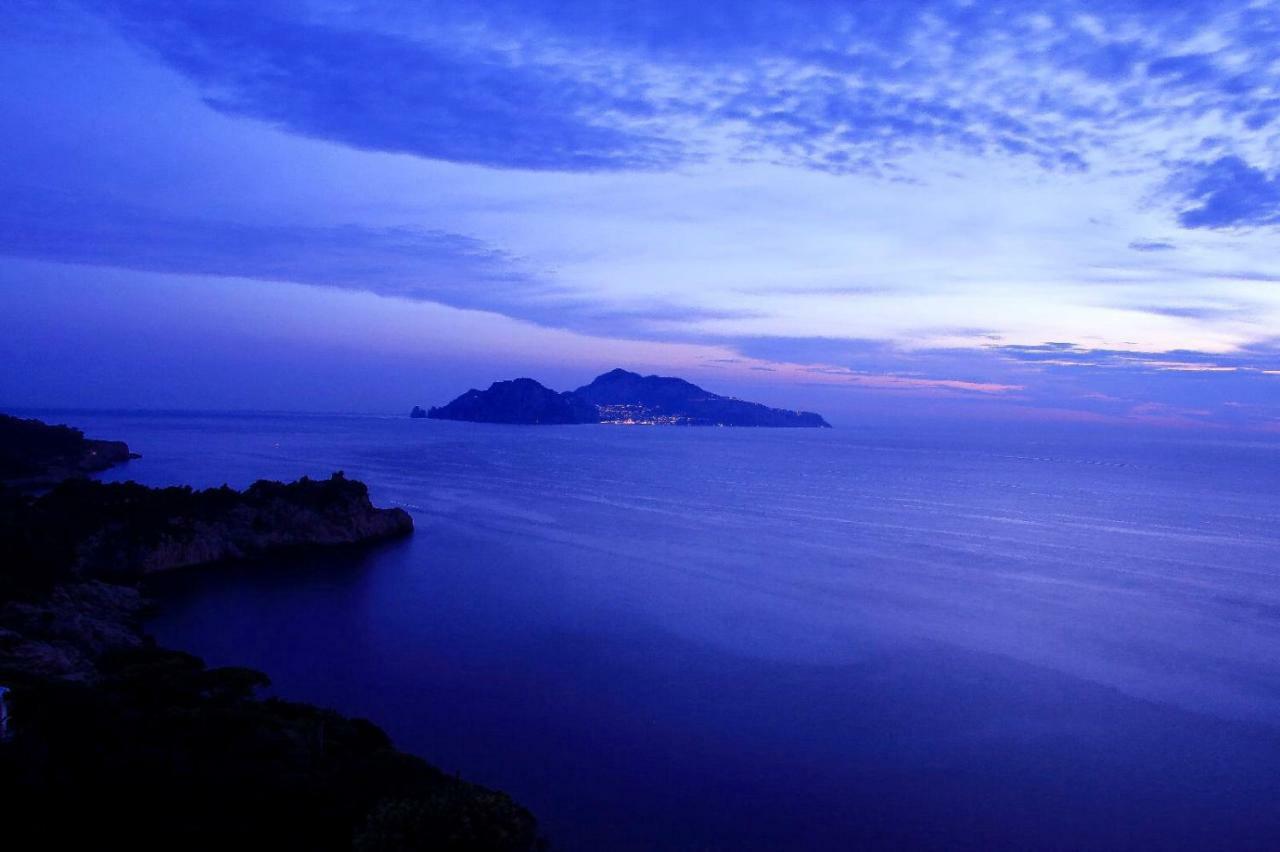 Вилла Il Sogno Di Lina Sorrento Coast Capri View Масса-Лубренсе Экстерьер фото
